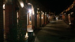 夜晚-三峽老街一隅